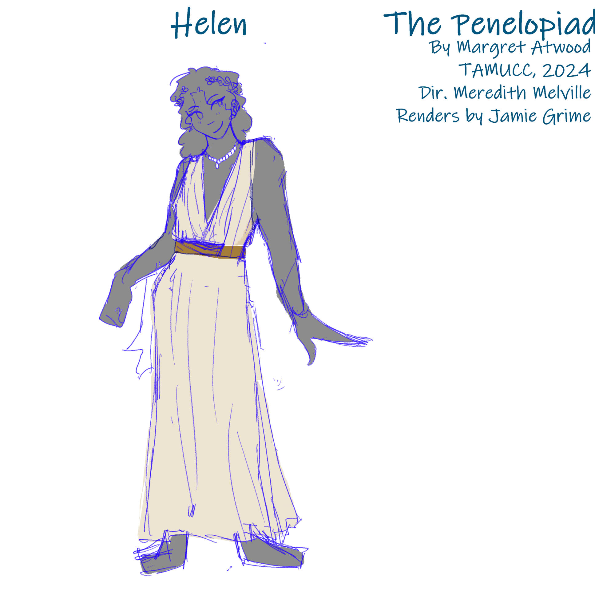 Digital Rendering of Helen