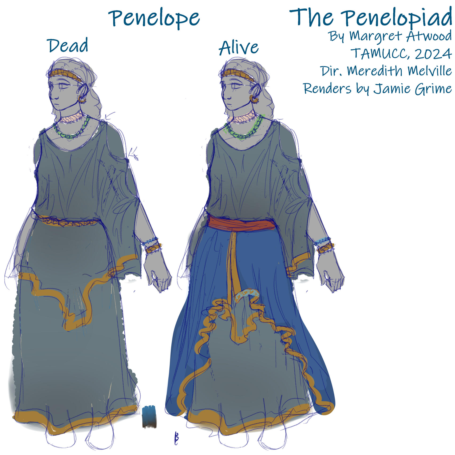 Digital Rendering of Penelope