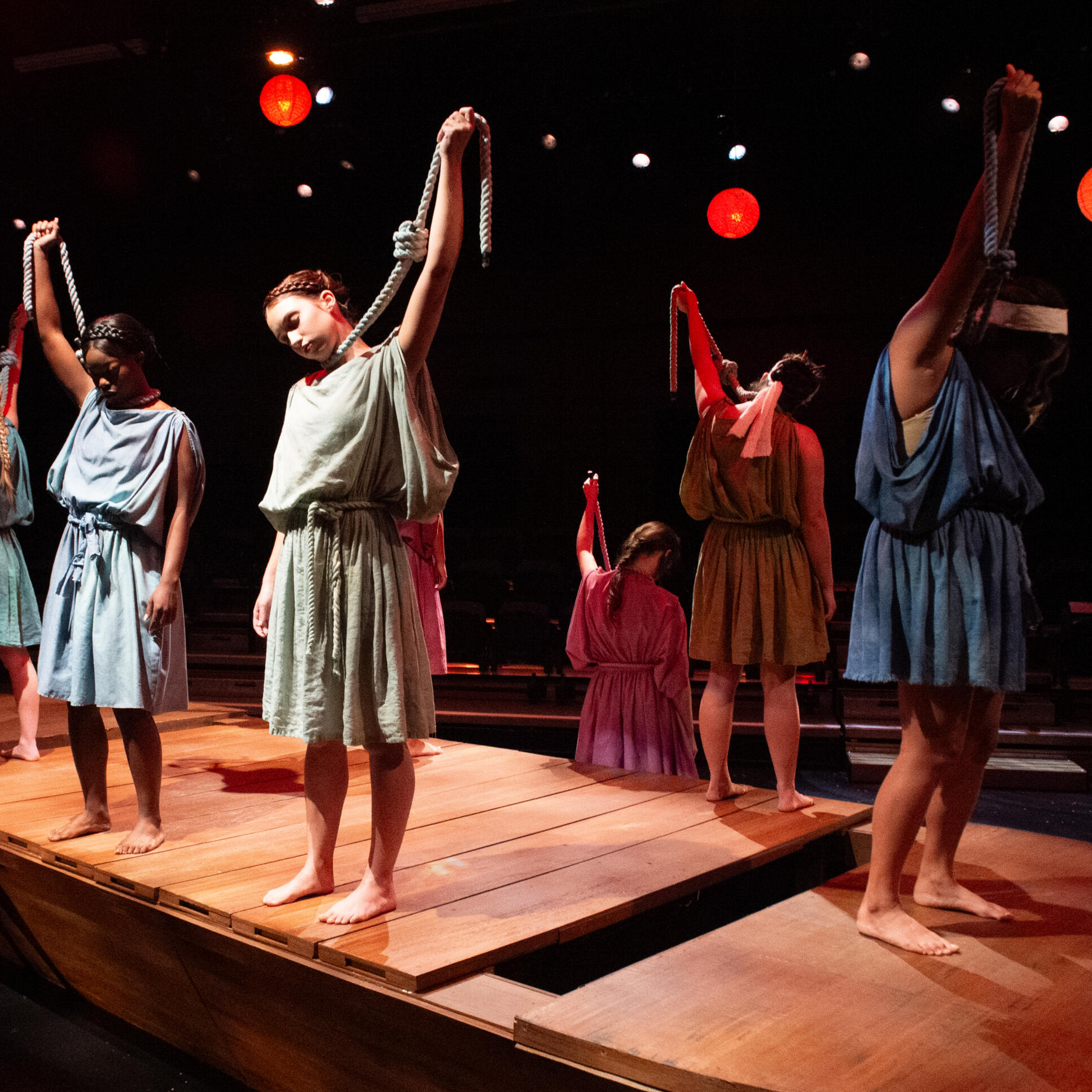 The Maids being executed