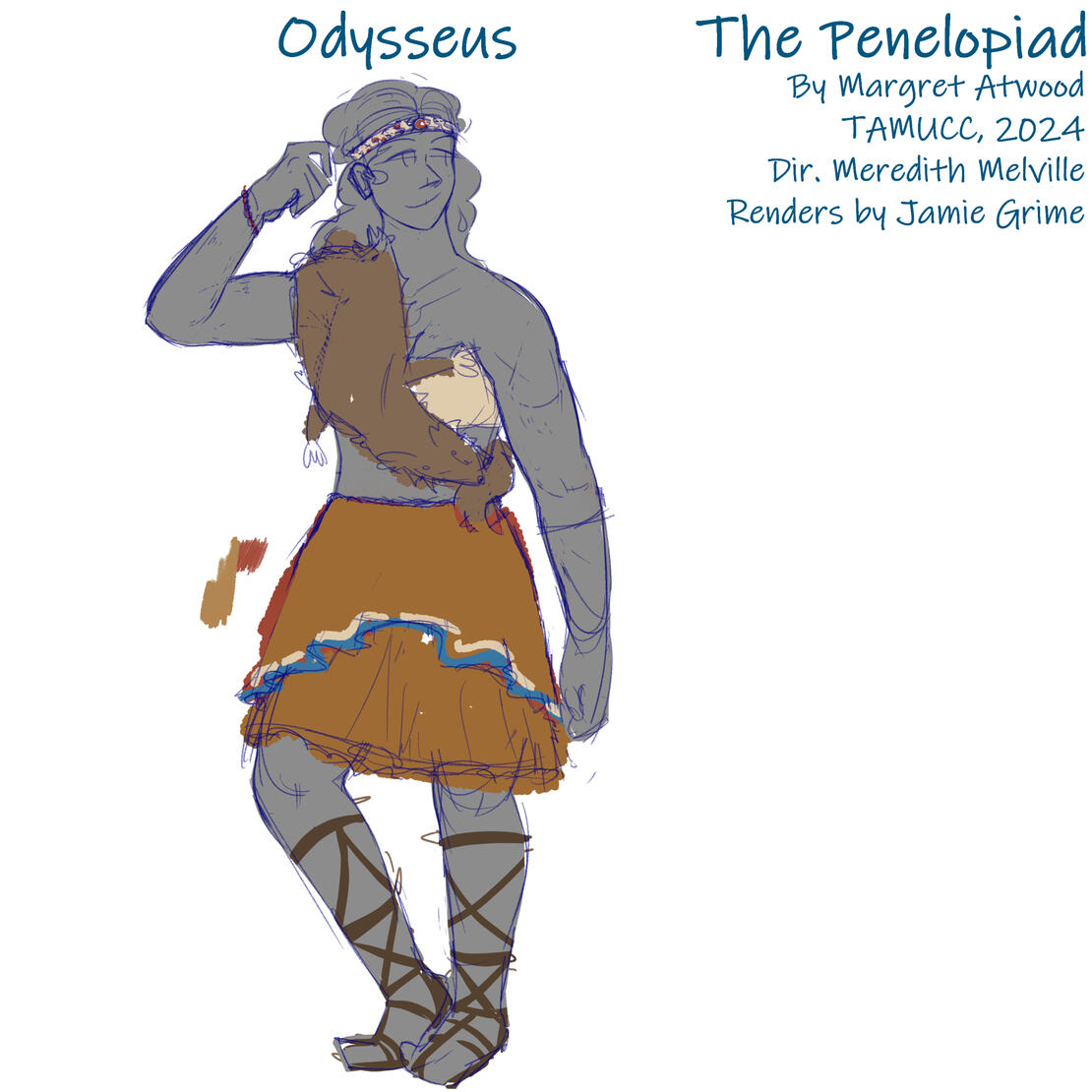 Digital Rendering of Odysseus