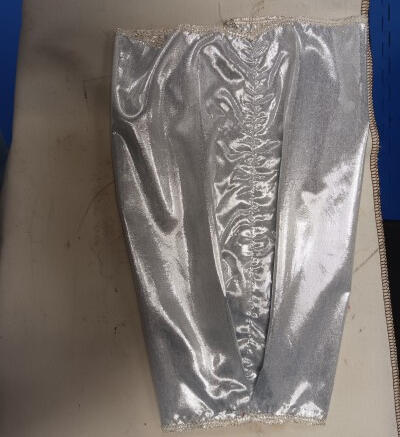 Making sleeve covers for TAMUCC's production of Be More Chill