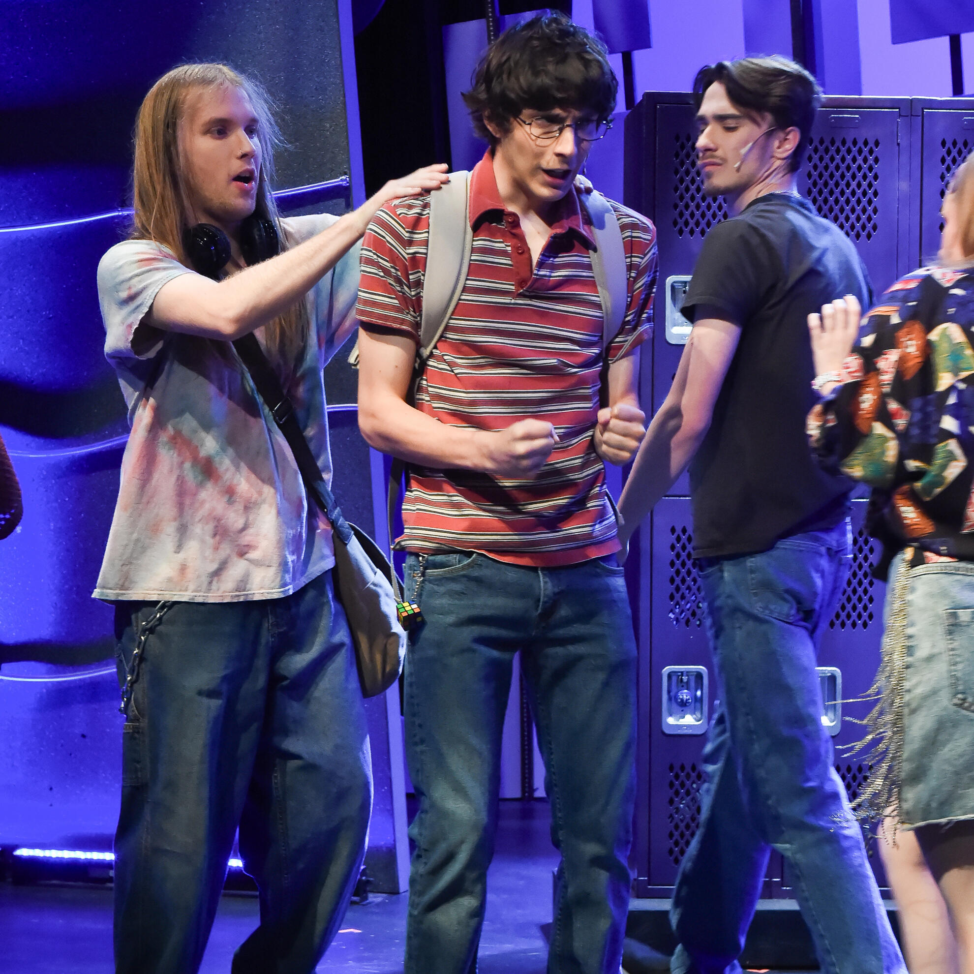 Michael and Jeremy in their casual costumes