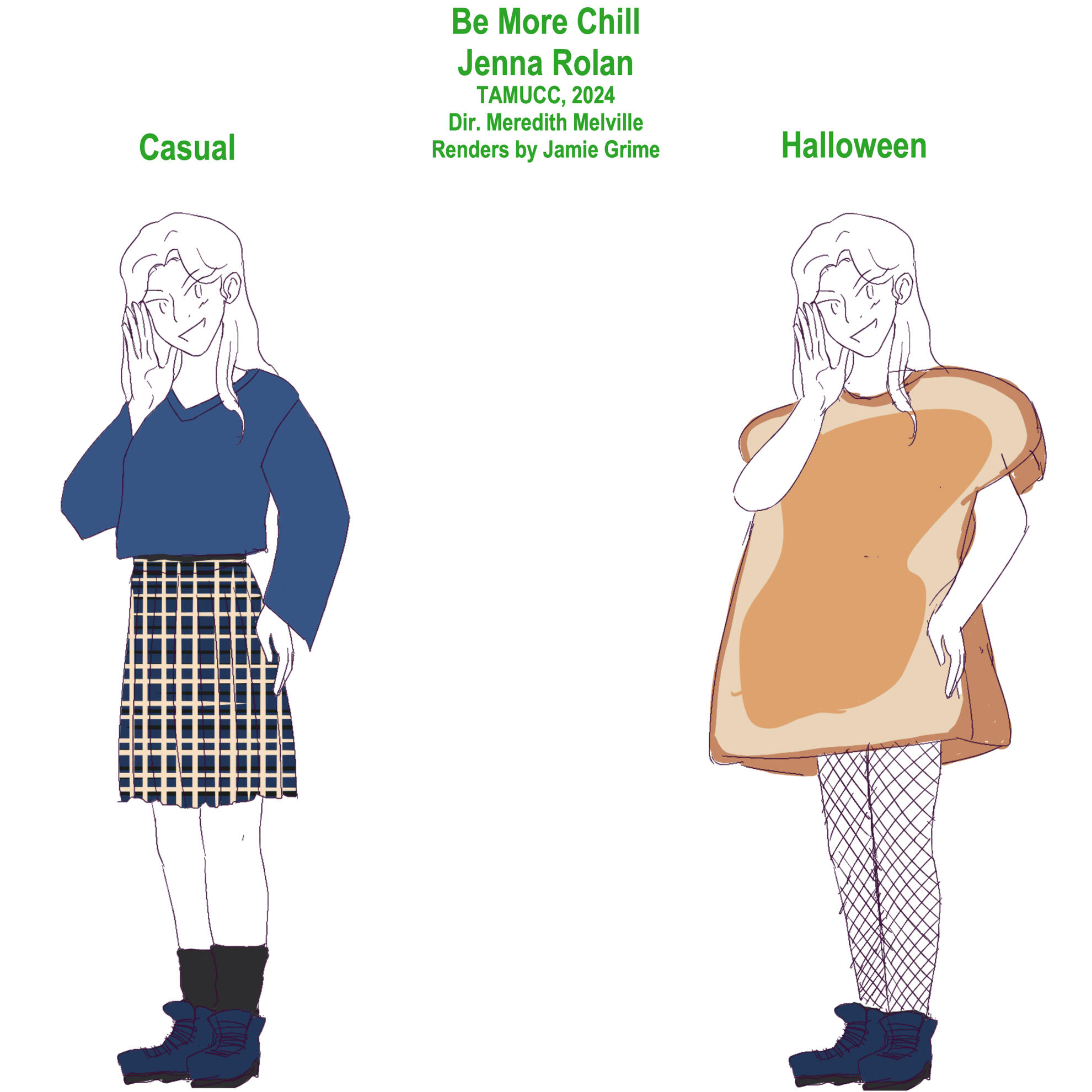 Digital Render of Jenna Rolan