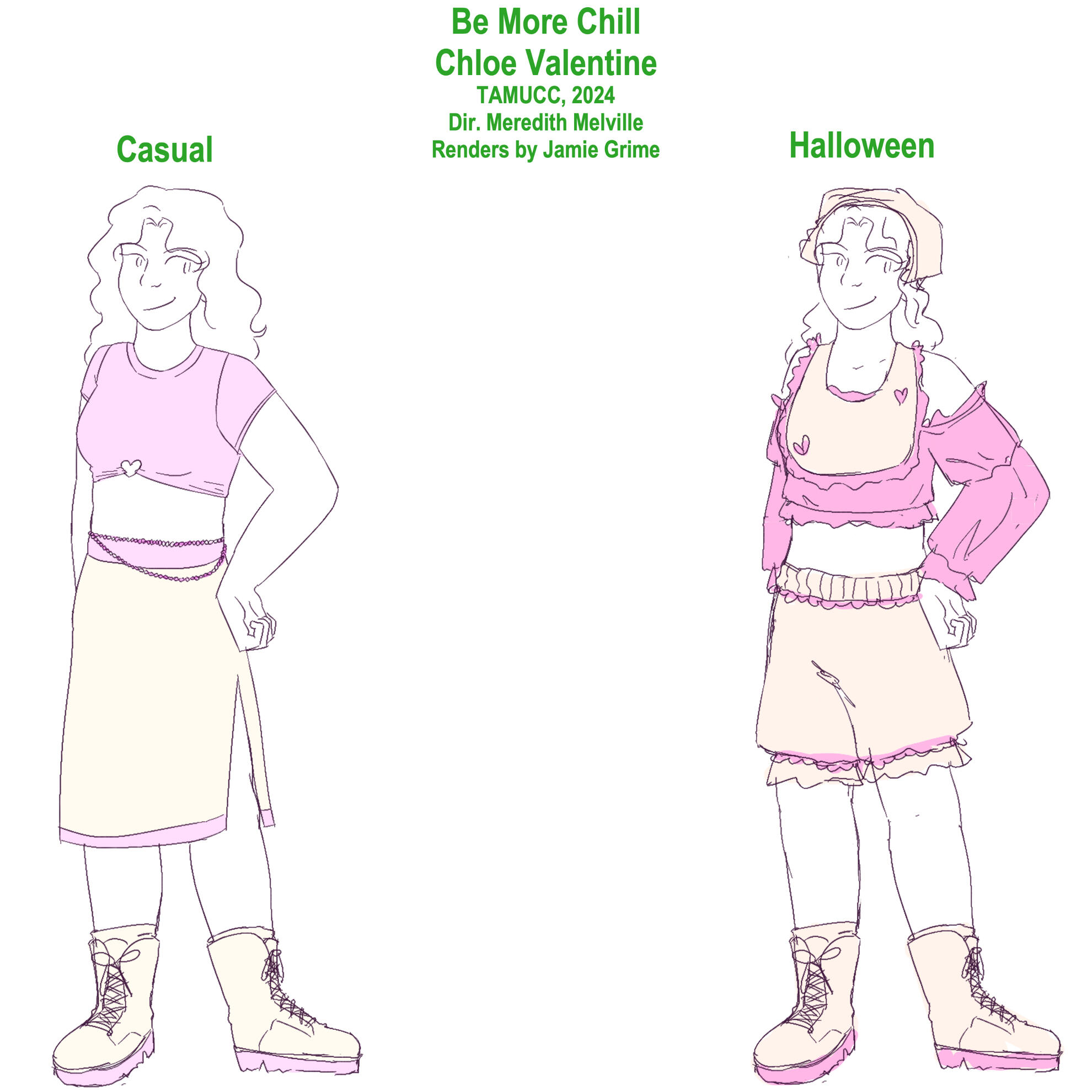 Digital Rendering of Chloe Valentine