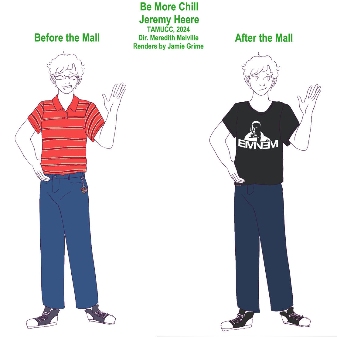 Digital Rendering of Jeremy Heere