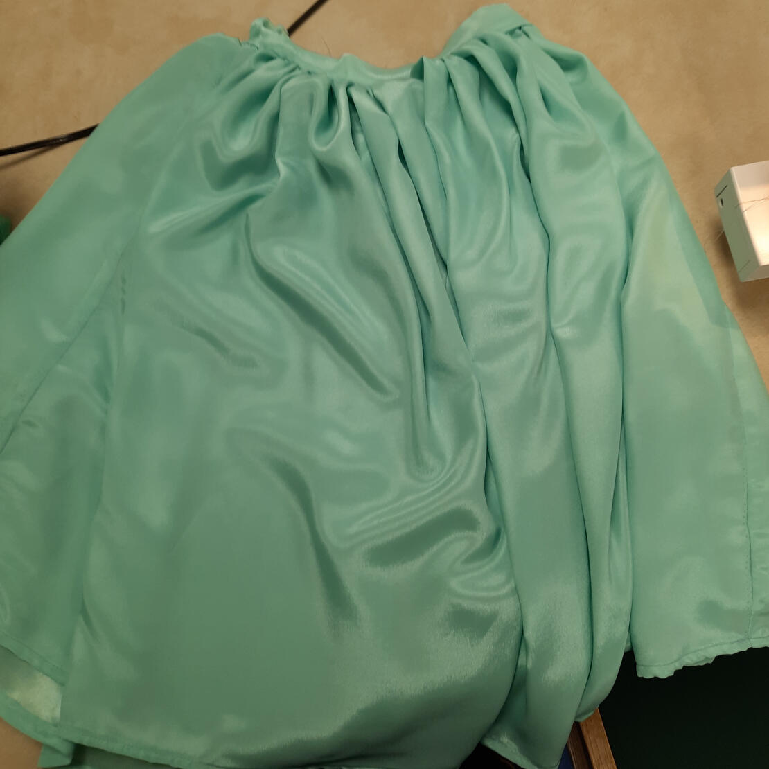 Skirt Gathering for a Shirley Temple actress at TAMUCC&#39;s Presidents Ball