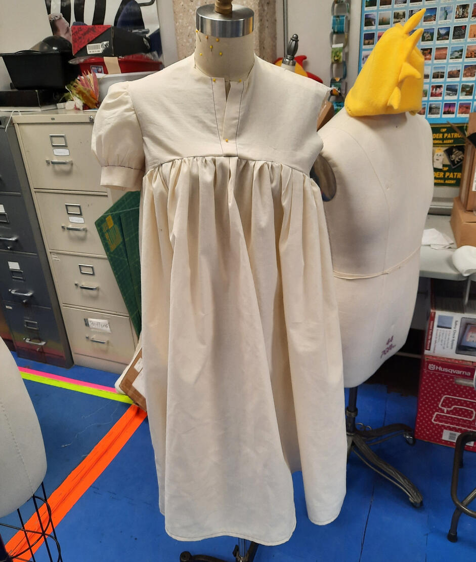 Mock-Up for a Shirley Temple actress at TAMUCC&#39;s Presidents Ball